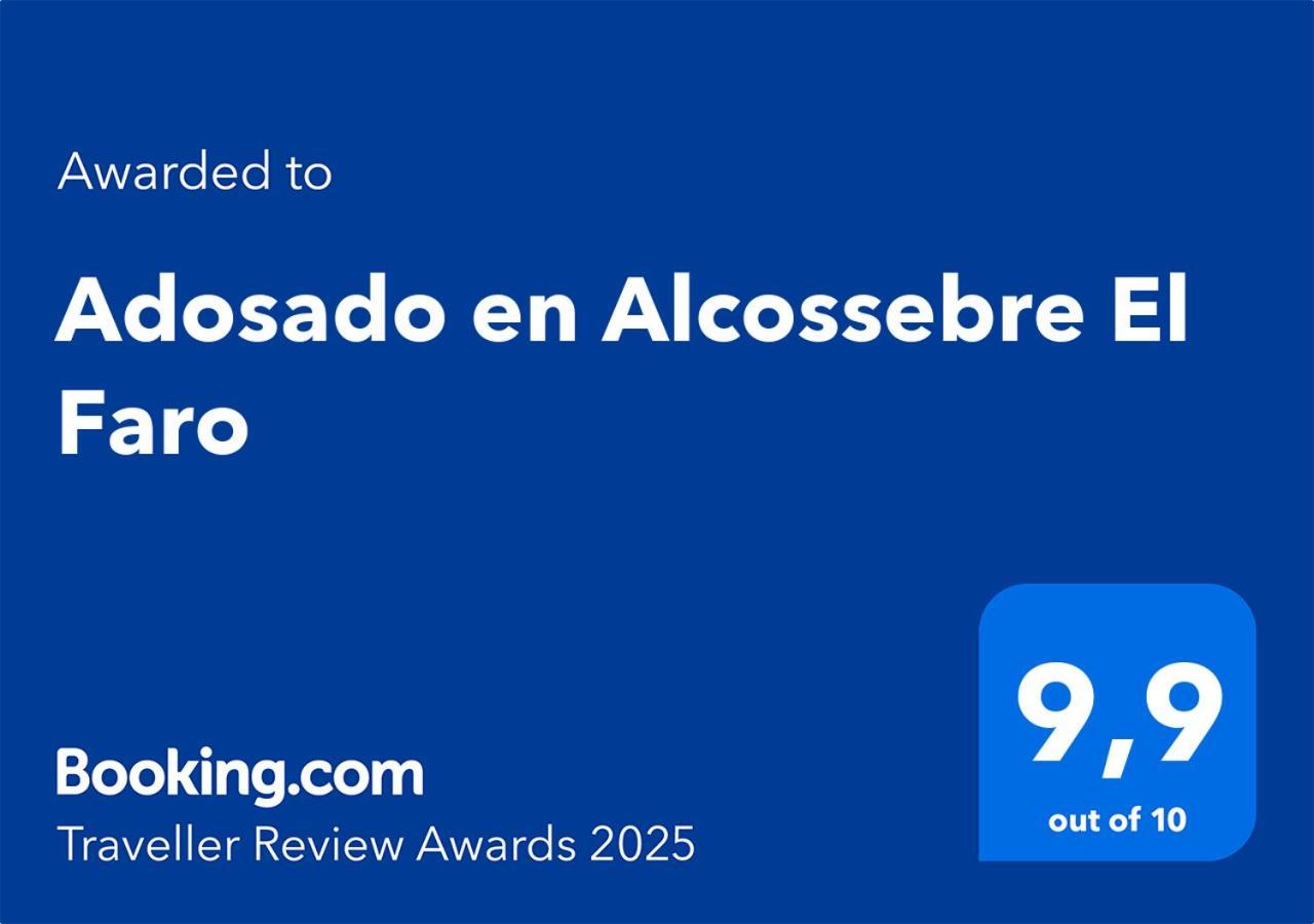 Adosado En Alcossebre El Faro别墅 外观 照片